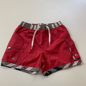 Burberry kids swim shorts